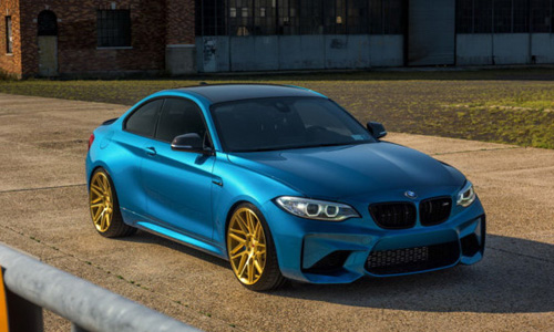 BMW M2 “lên đời” mâm vàng Vossen giá trăm triệu 